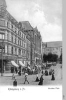 Königsberg (Pr.), Stadtkreis Königsberg Fritz-Tschierse-Platz (fr. Gesekusplatz)