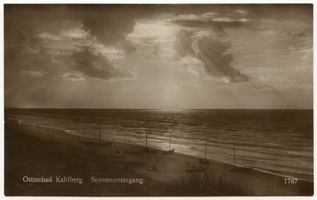 Kahlberg-Liep, Ort, Kreis Elbing Kahlberg-Liep, Sonnenuntergang Кальберг-Лип, закат солнца