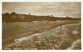 Neuhäuser, Kreis Samland Neuhäuser, Strand und Warmbad Нойхойзер, пляж и теплые ванны