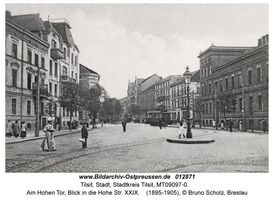 Tilsit, Stadt, Stadtkreis Tilsit Am Hohen Tor