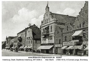 Insterburg, Stadt, Stadtkreis Insterburg Alter Markt