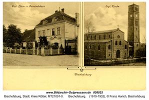 Bischofsburg, Stadt, Kreis Rößel 