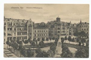 Allenstein, Stadtkreis Allenstein Friedrich-Wilhelm-Platz Allenstein, Friedrich-Wilhelm-Platz 