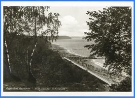 Rauschen Kr. Samland, Kreis Samland Rauschen Kr. Samland, Blick von der Venusspitze XIII Rauschen, Strand