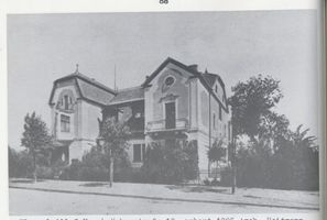 Königsberg (Pr.), Stadtkreis Königsberg Haarbrücker Straße 12 Königsberg, Amalienau, Haarbrücker Straße, Doppelvilla Königsberg, Stadtteil Amalienau