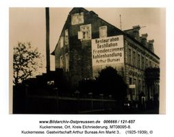 Kuckerneese, Ort, Kreis Elchniederung Am Markt 3