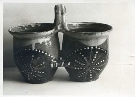 Marienwerder, Stadt, Kreis Marienwerder Marienwerder, Museum, Paartopf Alltagskunst und Gebrauchsgegenstände in Ostpreußen