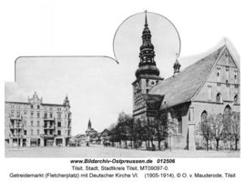 Tilsit, Stadt, Stadtkreis Tilsit Fletcherplatz