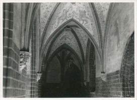 Marienburg, Westpr., Kreis Marienburg Marienburg i. Westpr., Hochschloß, Kreuzgang mit Deckenmalerei Marienburg, Schloß