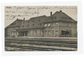 Schloßberg, Kreisstadt, Kreis Schloßberg Pillkallen Kr. Schloßberg, Bahnhof III 