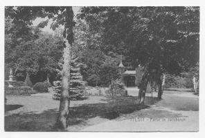 Tilsit, Stadt, Stadtkreis Tilsit  Tilsit, Jakobsruh (fr. Jacobsruhe), Partie im Park III 