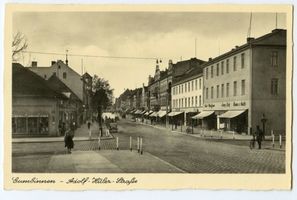 Gumbinnen, Stadt, Kreis Gumbinnen Adolf-Hitler-Straße (fr. Darkehmer Straße bzw. Königstraße) Gumbinnen, Adolf-Hitler-Straße II 