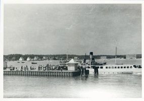 Rossitten Kr. Samland, Kreis Samland Rossitten Kr. Samland, Schiffsanlegestelle III Росситтен, кр. Самбия, судовая пристань III