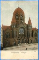 Königsberg (Pr.), Stadtkreis Königsberg Lindenstraße Königsberg (Pr.), Synagoge (col.) V Königsberg, Synagoge