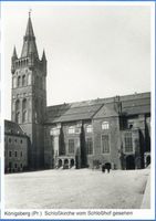 Königsberg (Pr.), Stadtkreis Königsberg Königsberg (Pr.), Schloßkirche vom Schloßhof gesehen Königsberg, Schloßkirche