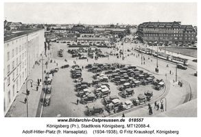 Königsberg (Pr.), Stadtkreis Königsberg Adolf-Hitler-Platz