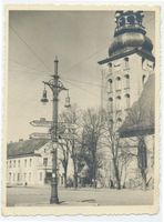 Tilsit, Stadt, Stadtkreis Tilsit Fletcherplatz Tilsit, Wegweiser auf dem Fletcherplatz IV 