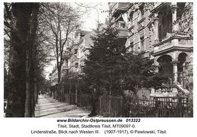 Tilsit, Stadt, Stadtkreis Tilsit Lindenstraße