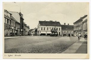 Preußisch Eylau, Kreis Preußisch Eylau Preußisch Eylau, Marktplatz I Пройсиш-Эйлау, рыночная площадь, I