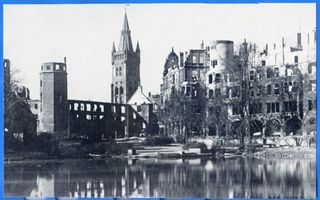 Königsberg (Pr.), Stadtkreis Königsberg Königsberg (Pr.), Schloßteich und Schloß, Zerstörungen Königsberg, Zweiter Weltkrieg und das Ende