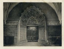 Frauenburg, Kreis Braunsberg Frauenburg, Dom, Innenansicht, Hauptportal Frauenburg, Dom