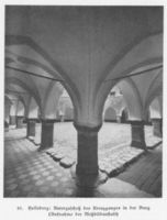 Heilsberg Kr. Heilsberg, Stadt, Kreis Heilsberg Heilsberg Kr. Heilsberg, Untergeschoß des Kreuzganges in der Burg IV 