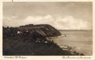 Klein Kuhren, Kreis Samland Klein Kuhren, Dorf mit Wachtbudenberg XIX Кляйн Курен, деревня с горой Вахтбуденберг, XIX