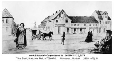 Tilsit, Stadt, Stadtkreis Tilsit Wasserstraße