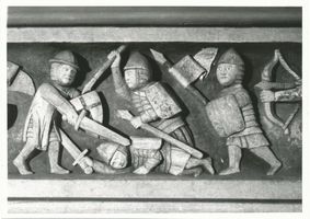 Marienburg, Westpr., Kreis Marienburg Marienburg i. Westpr., Die Marienburg, Kaminfries Marienburg, Schloß