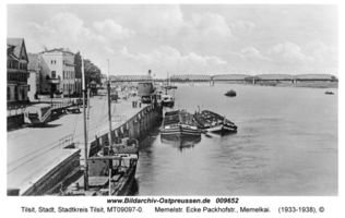 Tilsit, Stadt, Stadtkreis Tilsit Memelstraße