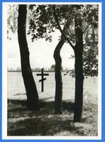 Hohenstein Kr. Osterode, Stadt, Kreis Osterode Hohenstein i. Ostpr., Russengrab am Reichsehrenmal Tannenberg Hohenstein, Tannenberg-Nationaldenkmal
