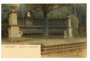 Königsberg (Pr.), Stadtkreis Königsberg Königsberg (Pr.), Luisenwahl - Luisen-Denkmal Кёнигсберг (Пр.), Луизенваль — памятник королеве Луизе