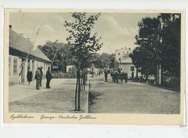 Eydtkau, Kreis Ebenrode Eydtkuhnen, Grenze, Deutsches Zollhaus Eydtkuhnen, Grenze