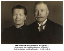 Kuckerneese, Ort, Kreis Elchniederung Alte Siedlungsstraße