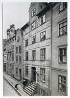 Königsberg (Pr.), Stadtkreis Königsberg Magisterstraße Königsberg (Pr.), Magisterstraße, Teilansicht - Wohnhaus Agnes Miegel 