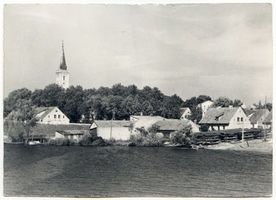 Nikolaiken Kr. Sensburg, Kreis Sensburg Nikolaiken Kr. Sensburg, Blick auf die Stadt XVII Masurische Seen
