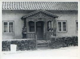 Grünhagen Kr. Preußisch Holland, Kreis Preußisch Holland Grünhagen Kr. Preußisch Holland, Hauseingang 