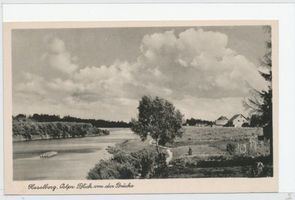 Haselberg (Ostpr.), Kreis Schloßberg Haselberg (Ostpr.), Blick von der Brücke Хазельберг (Вост. Прус.), вид с моста