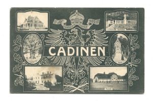 Cadinen, Kreis Elbing Cadinen, Potpourrikarte 