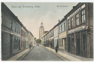 Wartenburg Kr. Allenstein, Stadt, Kreis Allenstein Wartenburg, Kirchenstraße 