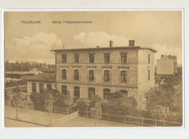 Schloßberg, Kreisstadt, Kreis Schloßberg Pillkallen Kr. Schlossberg, Kgl. Präparandenanstalt Пиллкаллен, уезд Шлоссберг, королевское приготовительное училище