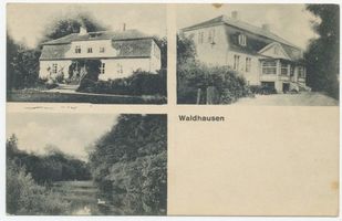 Waldhausen Kr. Insterburg, Oberförsterei, Kreis Insterburg Waldhausen, Kr. Insterburg oder Kr.Labiau oder Kr.Samland oder Kr.Sensburg Вальдхаузен, район Инстербург или район Лабиау или район Самбия или район Зенсбург