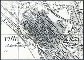 Memel, Stadt, Stadtkreis Memel Memel, Stadtplan, Teil 