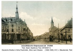 Tilsit, Stadt, Stadtkreis Tilsit Deutsche Straße