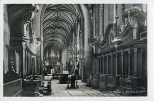 Frauenburg, Kreis Braunsberg Frauenburg, Dom, Hoher Chor und Mittelschiff vom Hochaltar aus Frauenburg, Dom