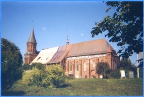 Königsberg (Pr.), Stadtkreis Königsberg Königsberg, Dom kurz vor der Fertigstellung des Kupferdaches Königsberg, Dom