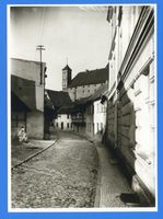 Heilsberg Kr. Heilsberg, Stadt, Kreis Heilsberg Heilsberg Kr. Heilsberg, Klosterstraße mit Blick zum Schloß Heilsberg, Schloß