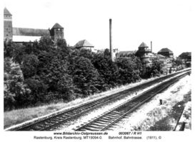 Rastenburg, Stadt, Kreis Rastenburg Bahnhofstraße