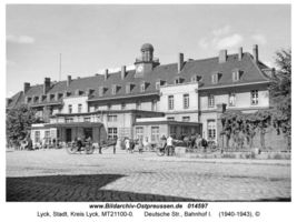 Lyck, Stadt, Kreis Lyck Deutsche Straße