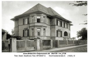Tilsit, Stadt, Stadtkreis Tilsit Hochmeisterstraße 9